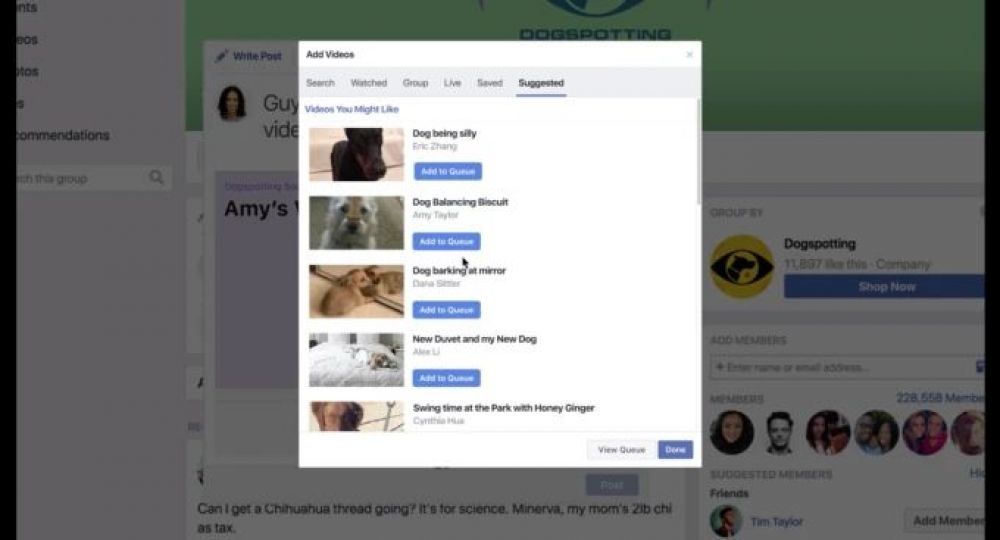 Así se empieza una publicación de Watch Party en un Grupo de Facebook. (Foto: Facebook)