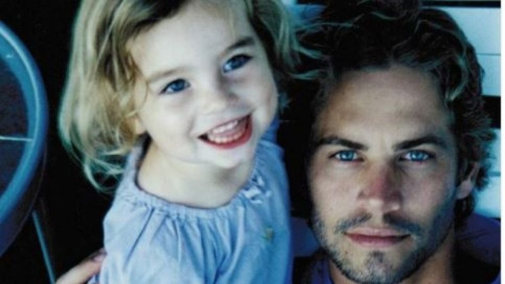 Hija de Paul Walker
