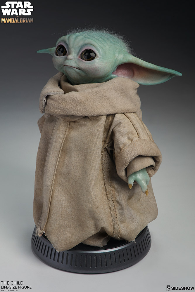 Baby Yoda: Lanzan figura de tamaño real del personaje de The Mandalorian, Star Wars