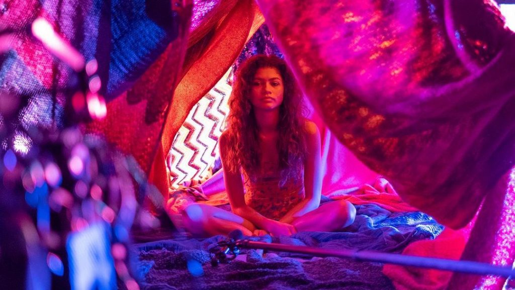 Captura de Instagram Euphoria