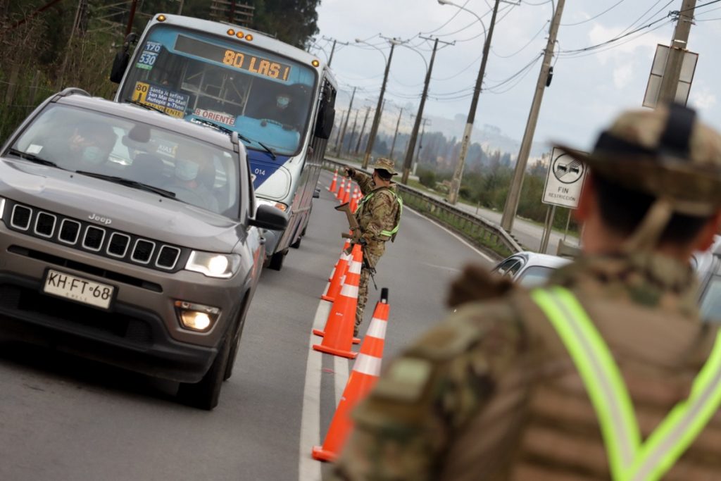 CHIGUAYANTE: Cordon Sanitario En Ruta 0 60