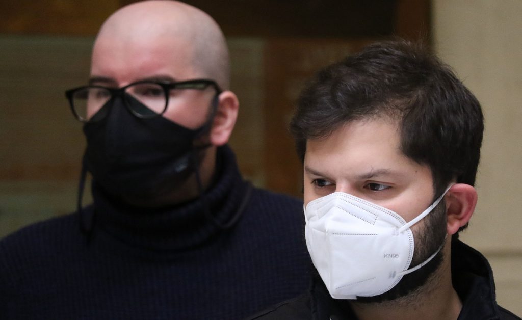 Giorgio Jackson y Gabriel Boric