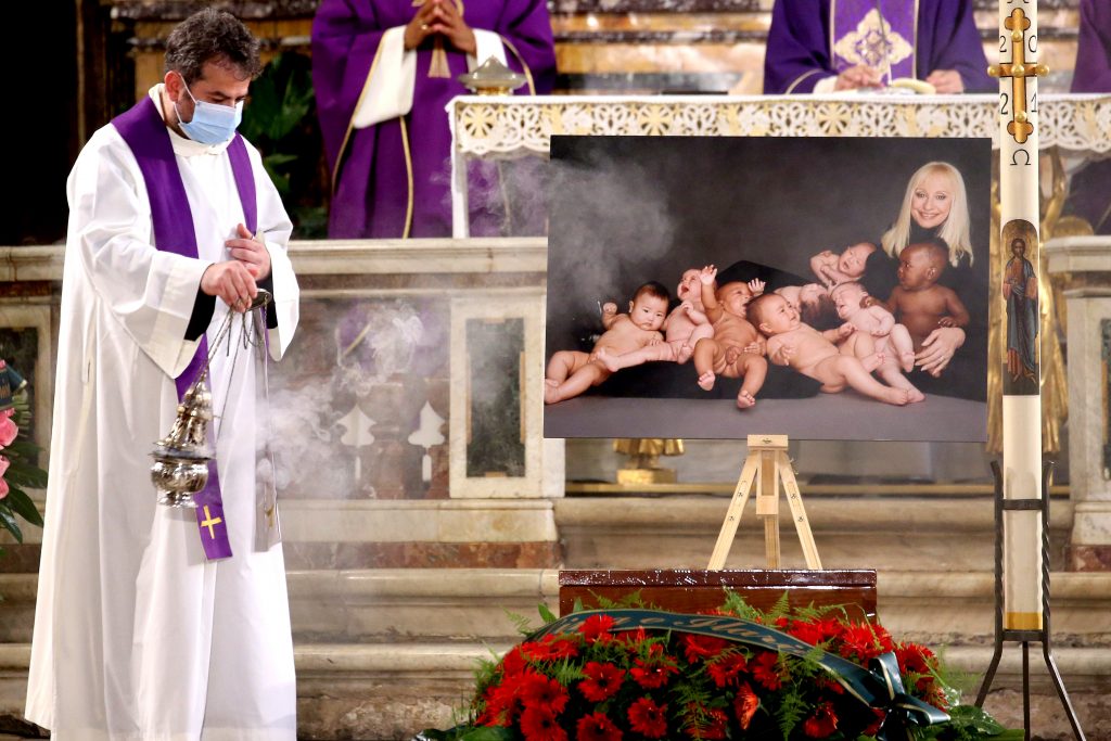 Raffaella Carrà Funeral - Getty Images