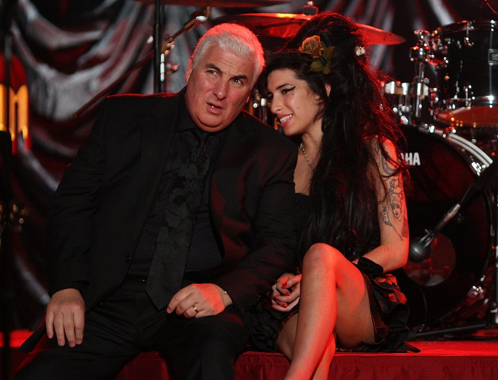 Getty Images - Amy Winehouse y su padre
