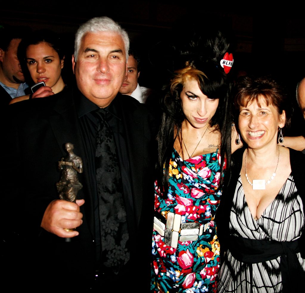 Getty Images - Amy Winehouse y sus padres