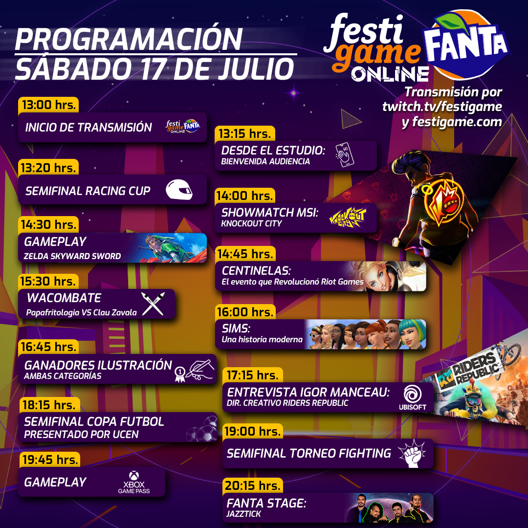 Festigame Online 2021 17 De Julio