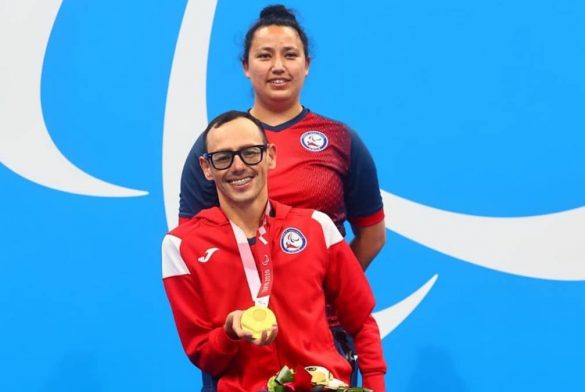 Alberto Abarza consiguió oro para Chile en los Juegos Paralímpicos de Tokio 2020