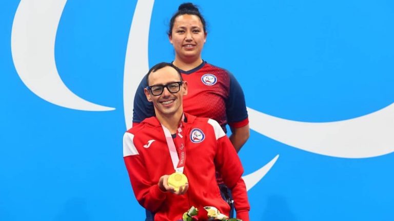 Alberto Abarza consiguió oro para Chile en los Juegos Paralímpicos de Tokio 2020
