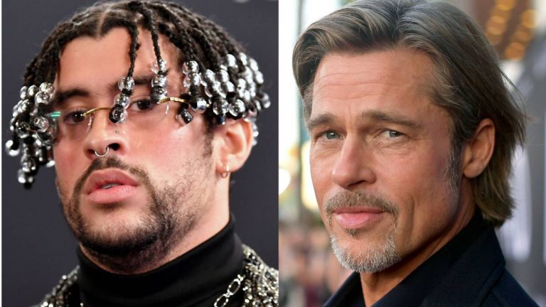 Bad Bunny y Brad Pitt