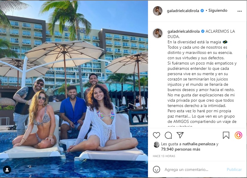 Captura Instagram Gala Caldirola