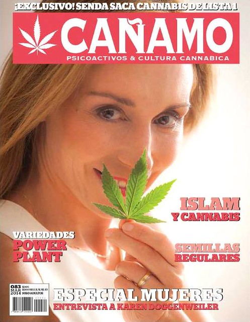 Portada Revista Cañamo   Karen Doggenweiler