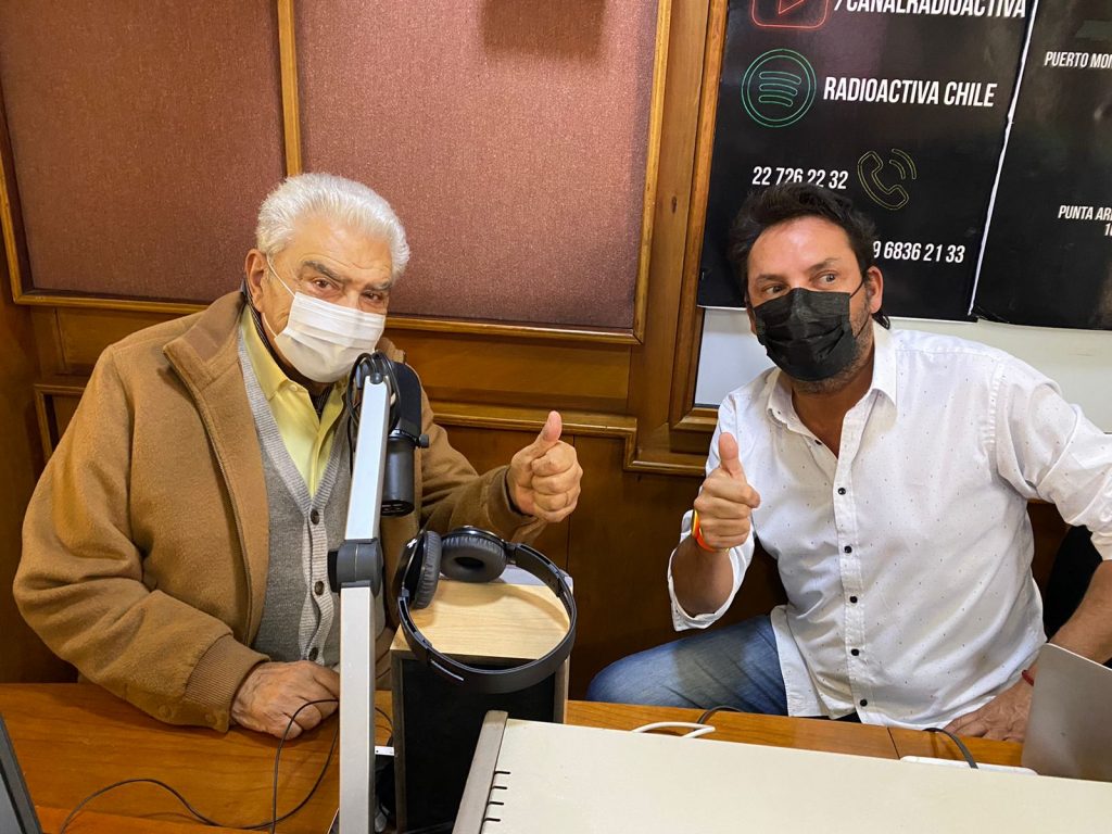 Don Francisco y Daniel Fuenzalida