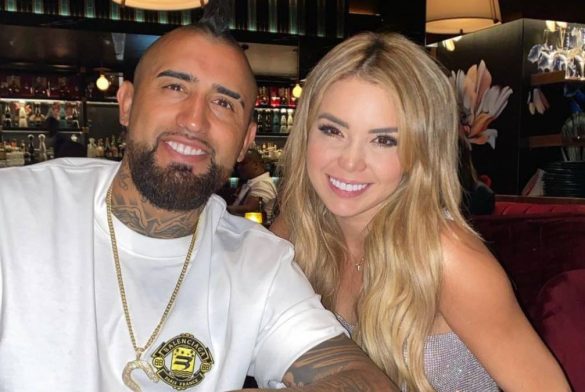 Daniella Durán y Arturo Vidal
