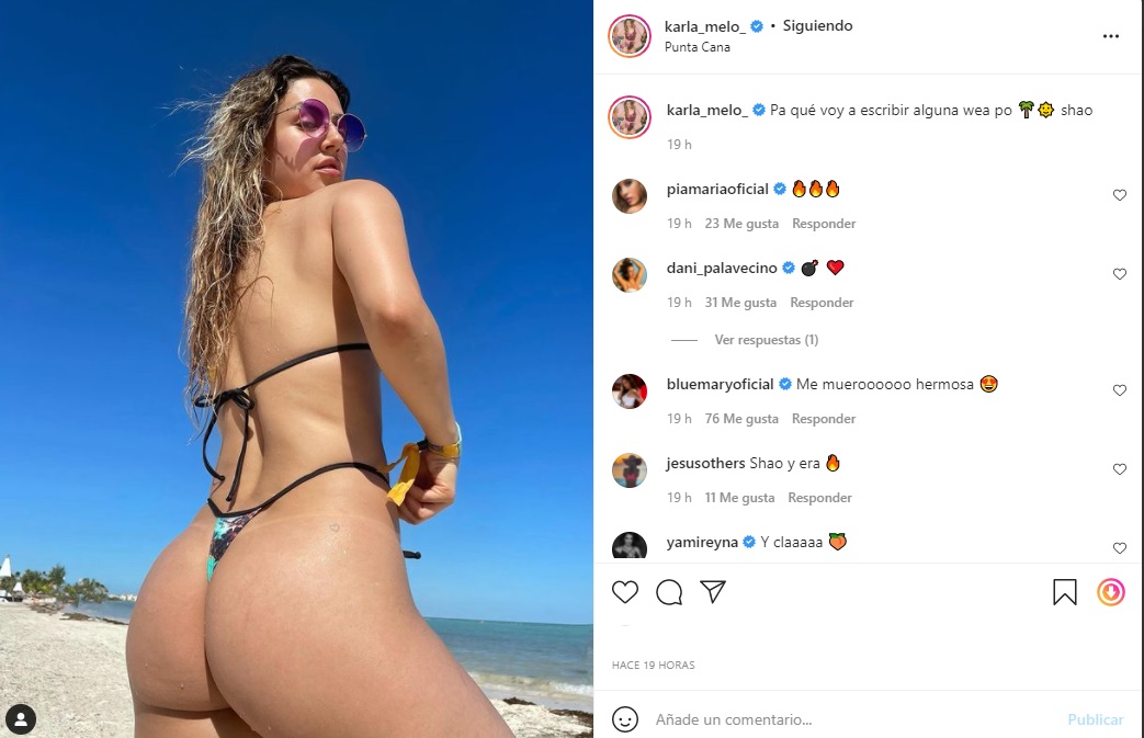 Captura Instagram Karla Melo