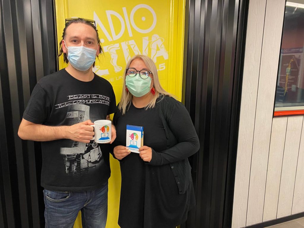 Pape Salazar y Carmen Pizarro