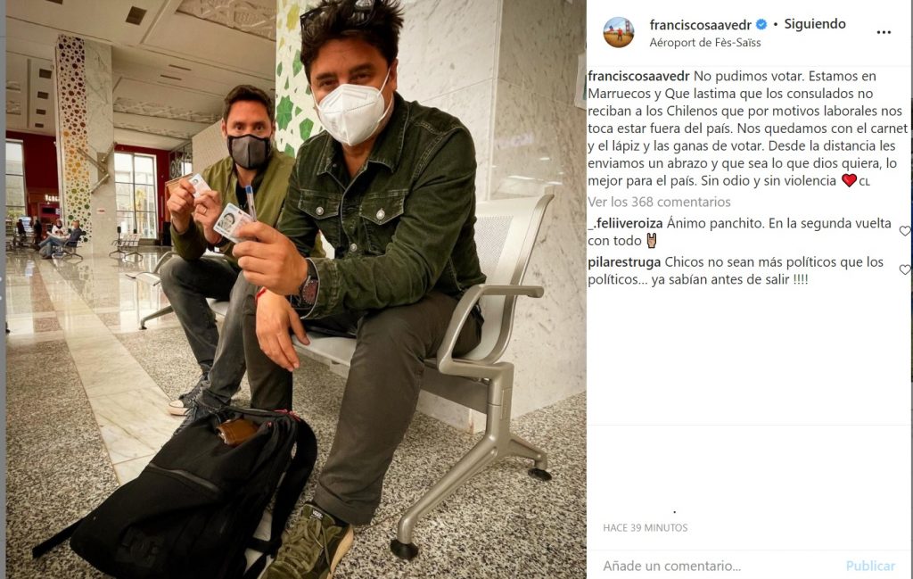 Pancho Saavedra Instagram