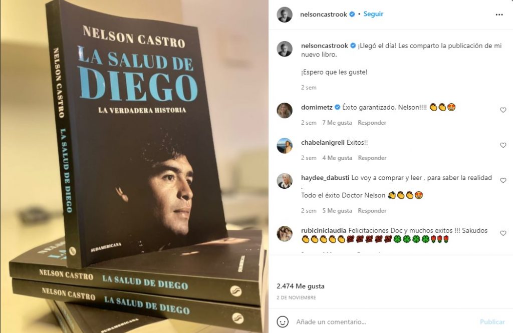 Portada Libro Maradona