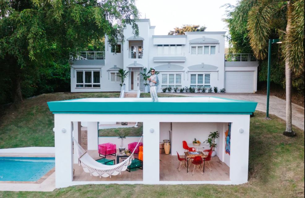 Patio casa Daddy Yankee