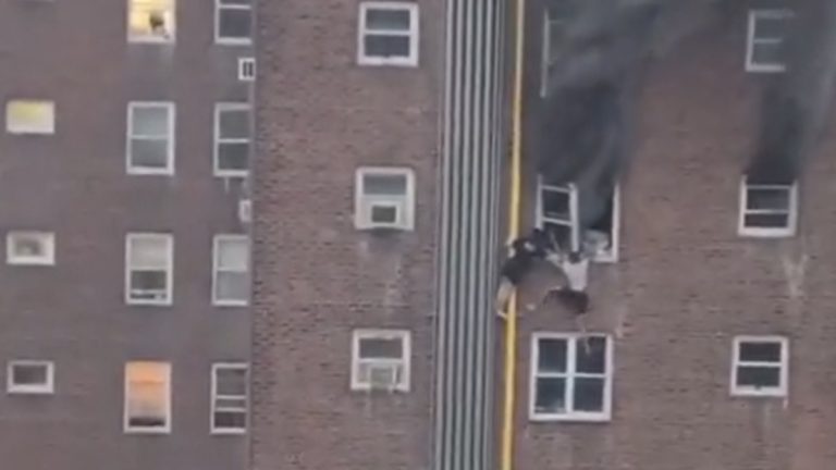 Incendio en Nueva York