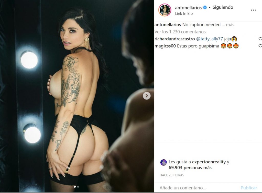 Captura Instagram Antonella Ríos