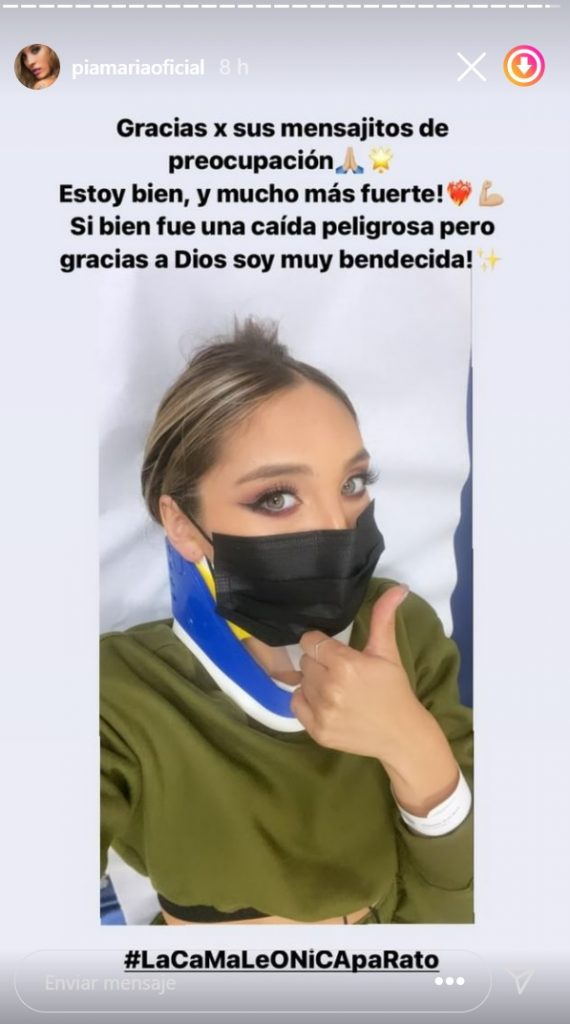 Captura Instagram Piamaría Silva