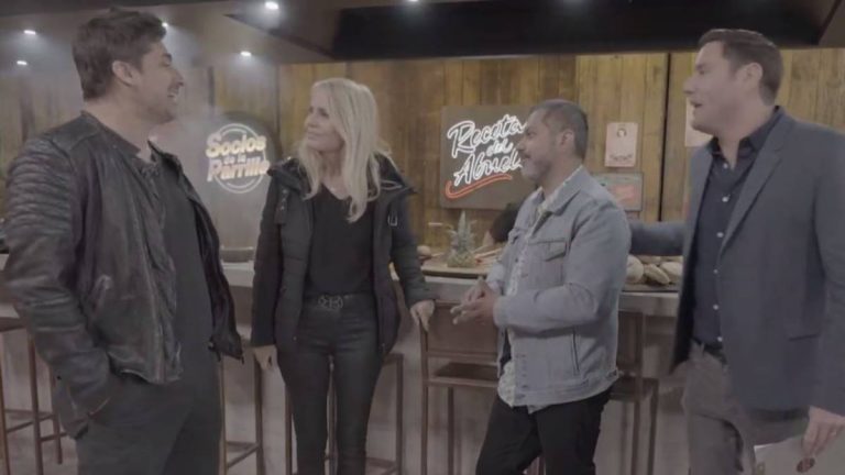 Cecilia Bolocco en Socios de la parrilla