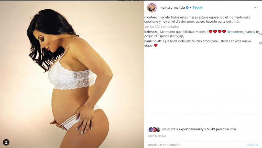 Captura Instagram Mariela Montero