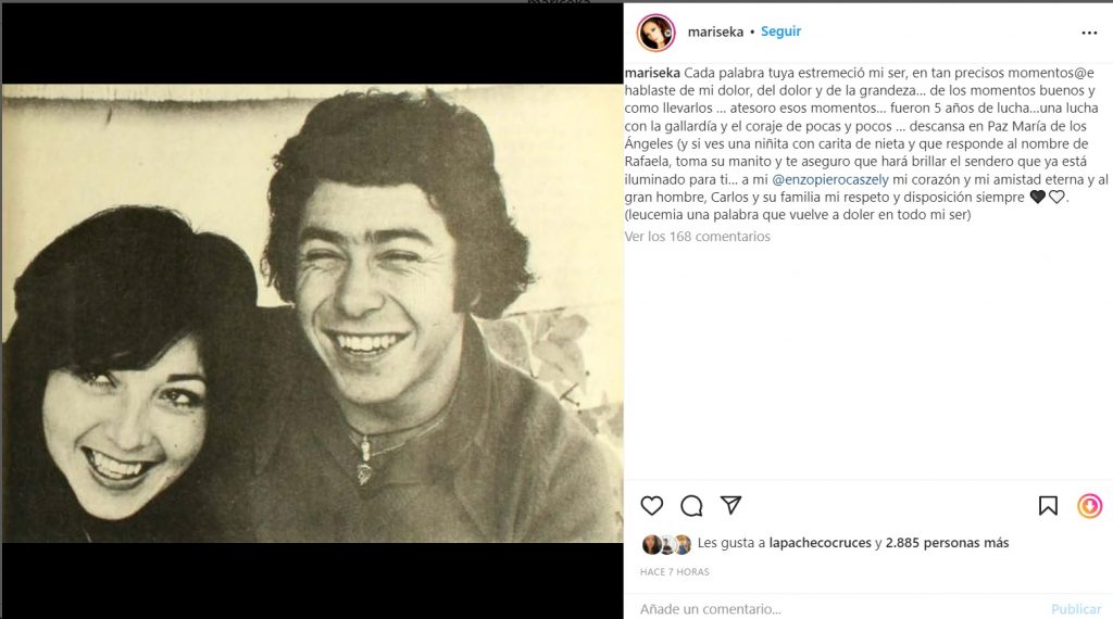 Captura Instagram Marisela Santibáñez
