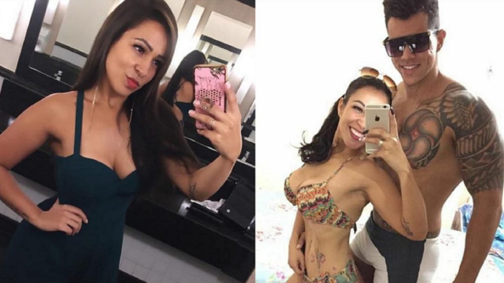 Influencer brasileña tuvo sexo con indigente