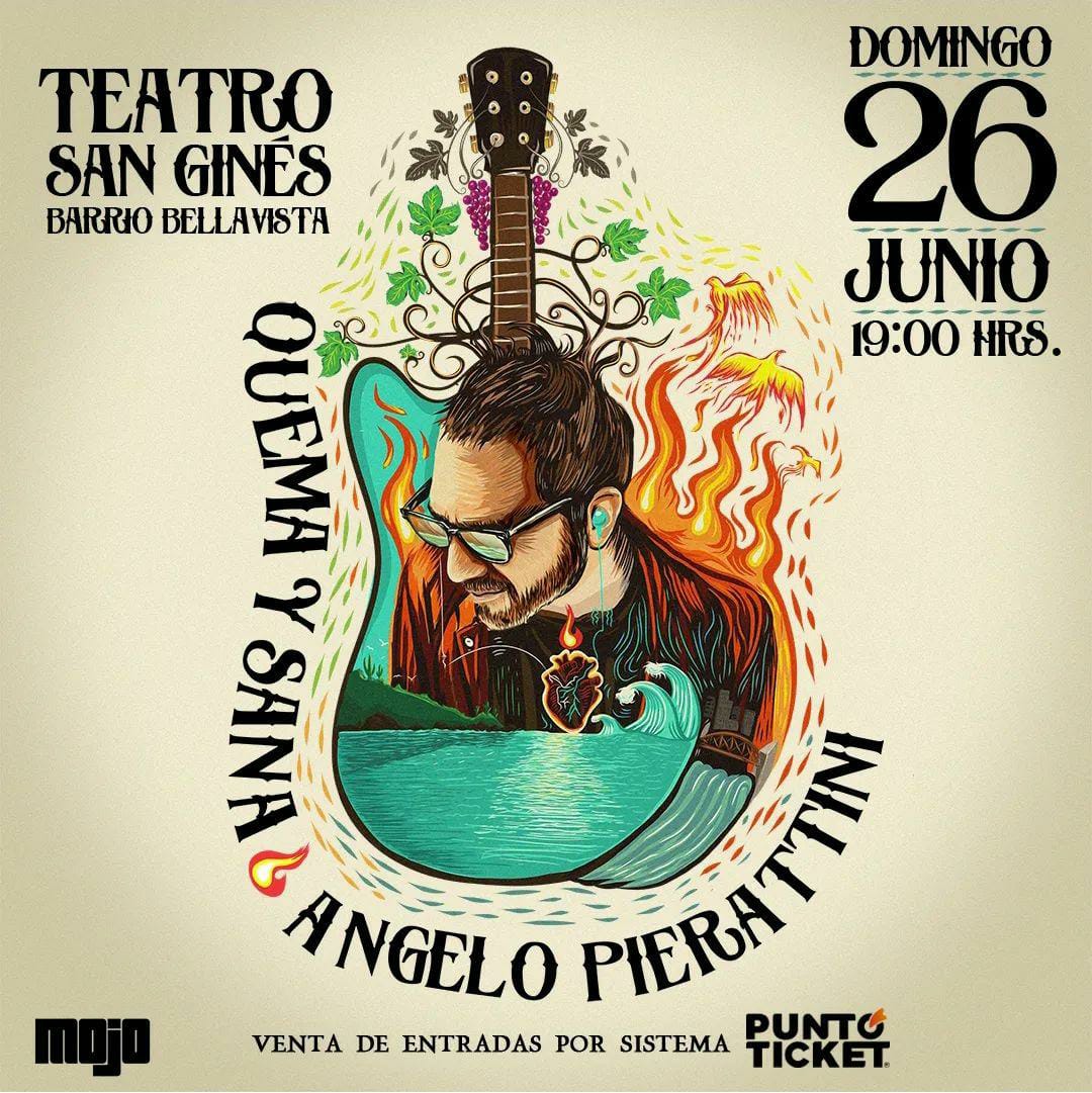 Angelo Pierattini En Vivo En El Teatro San Ginés