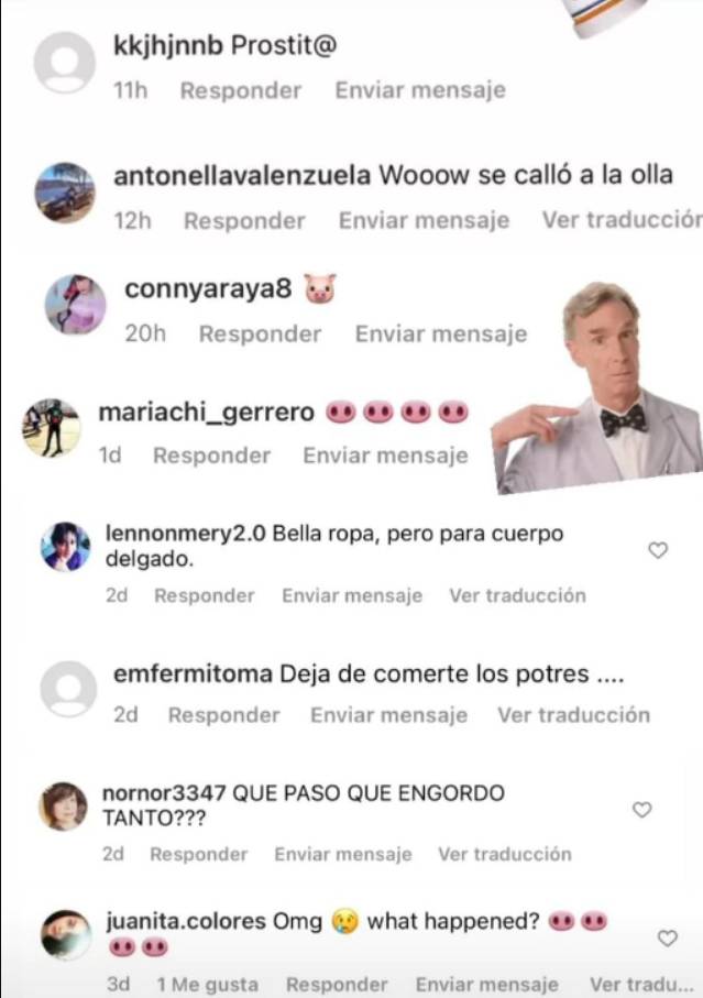 Crédito: Captura de Instagram