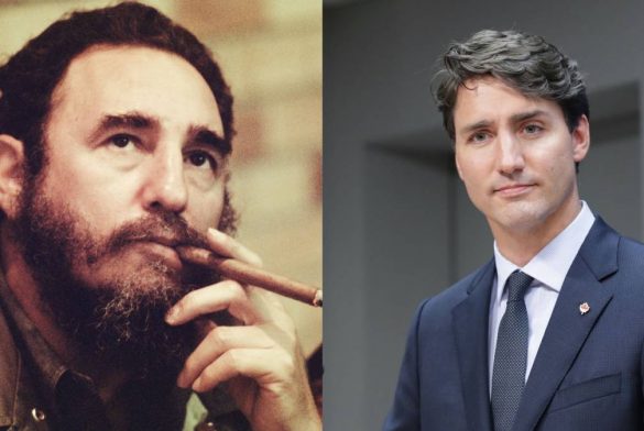 Fidel Castro Justin Trudeau