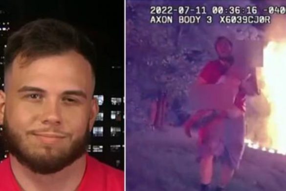 Joven salva a familia de incendio