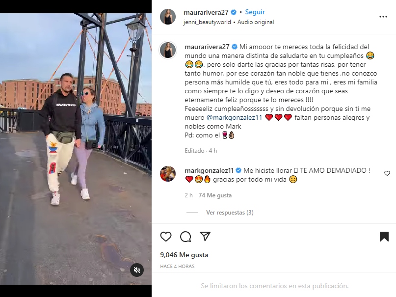 Instagram Maura Rivera