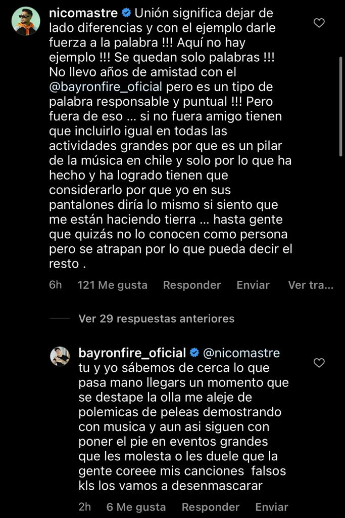 Comentario Bayron Fire