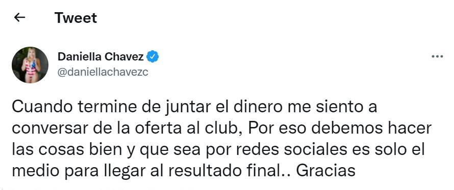 Daniella Chávez Twitter