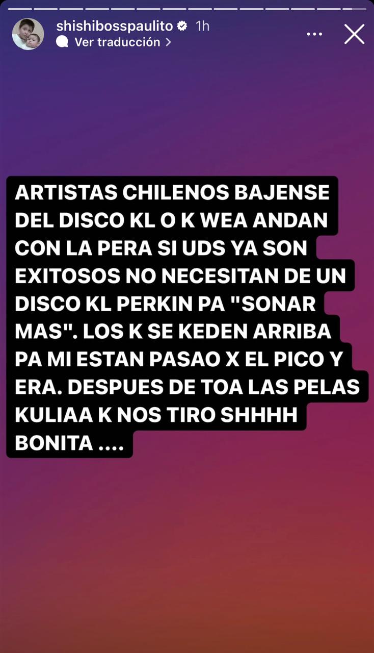 Pablo Chill E Instagram