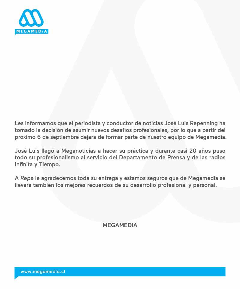 Comunicado De Megamedia