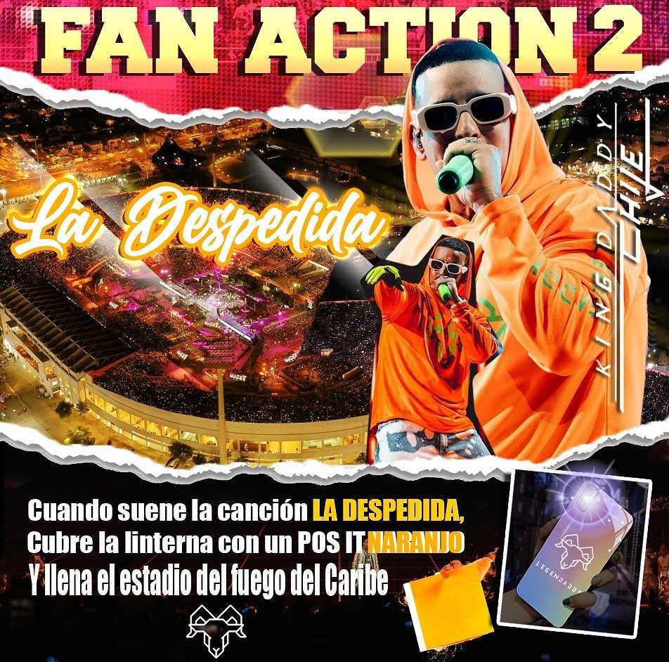 La Despedida Fan Action