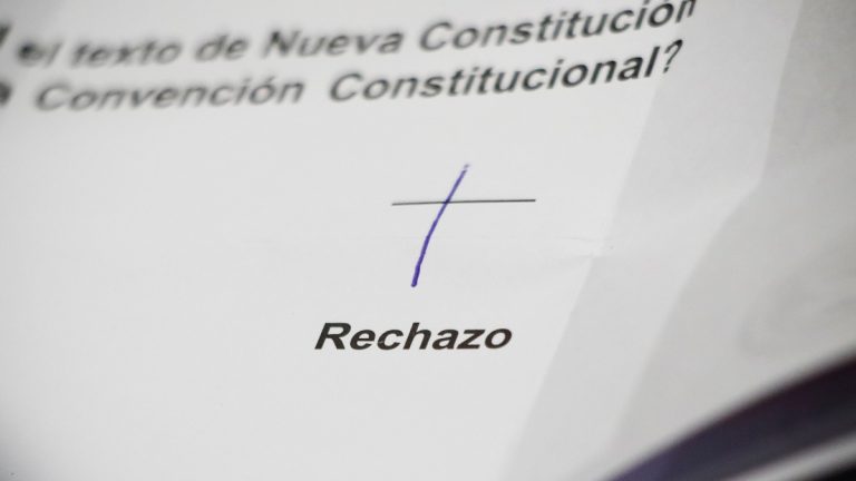 Rechazo Plebiscito