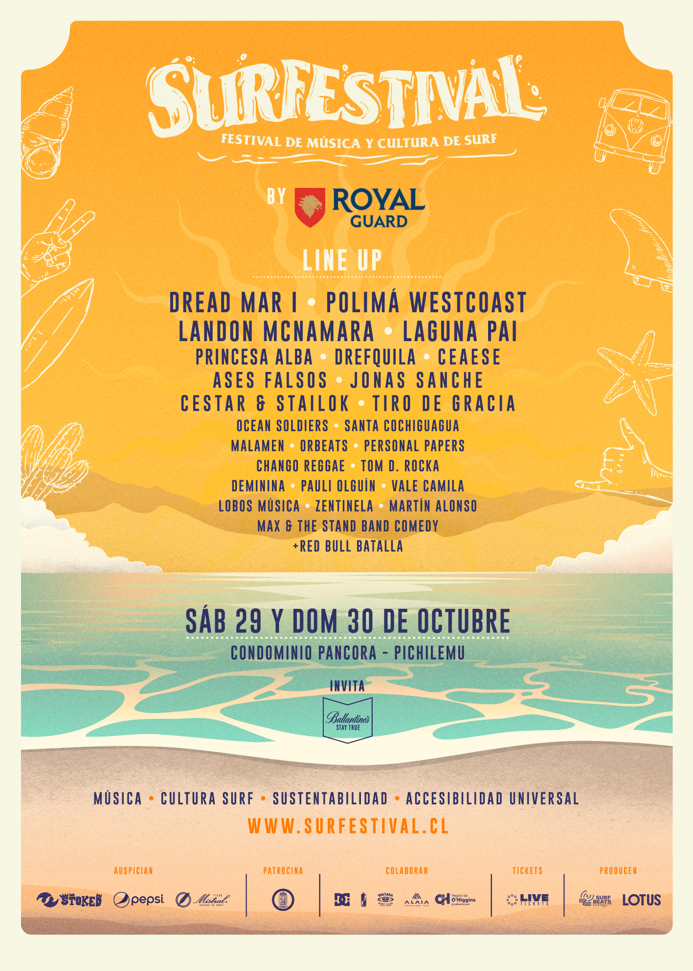 Afiche Surfestival 2022