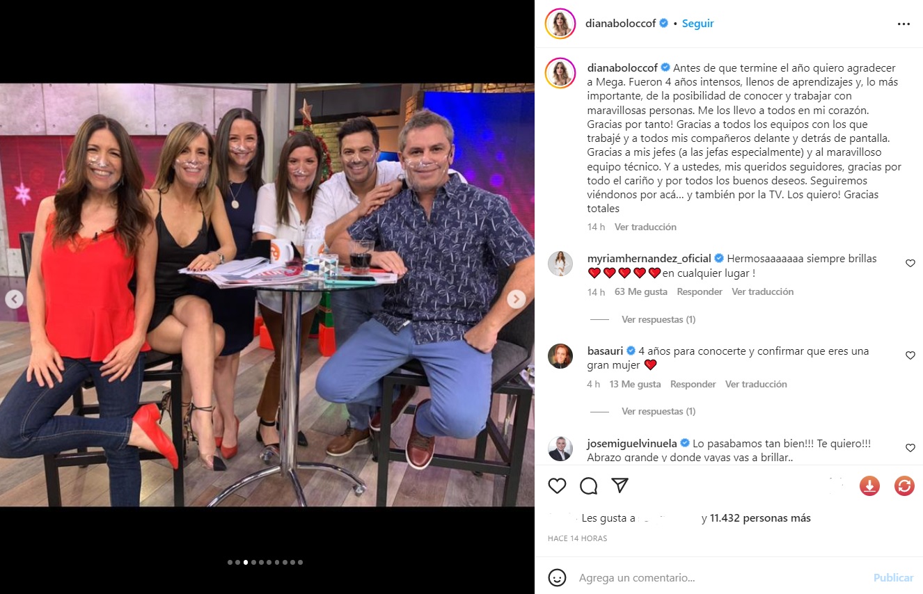 Instagram Diana Bolocco