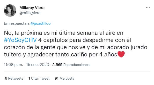 Twitter Millaray Viera