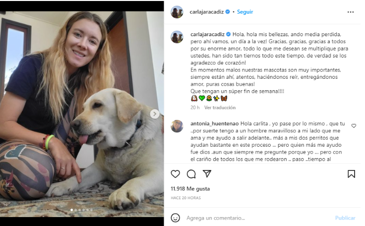 Instagram Carla Jara