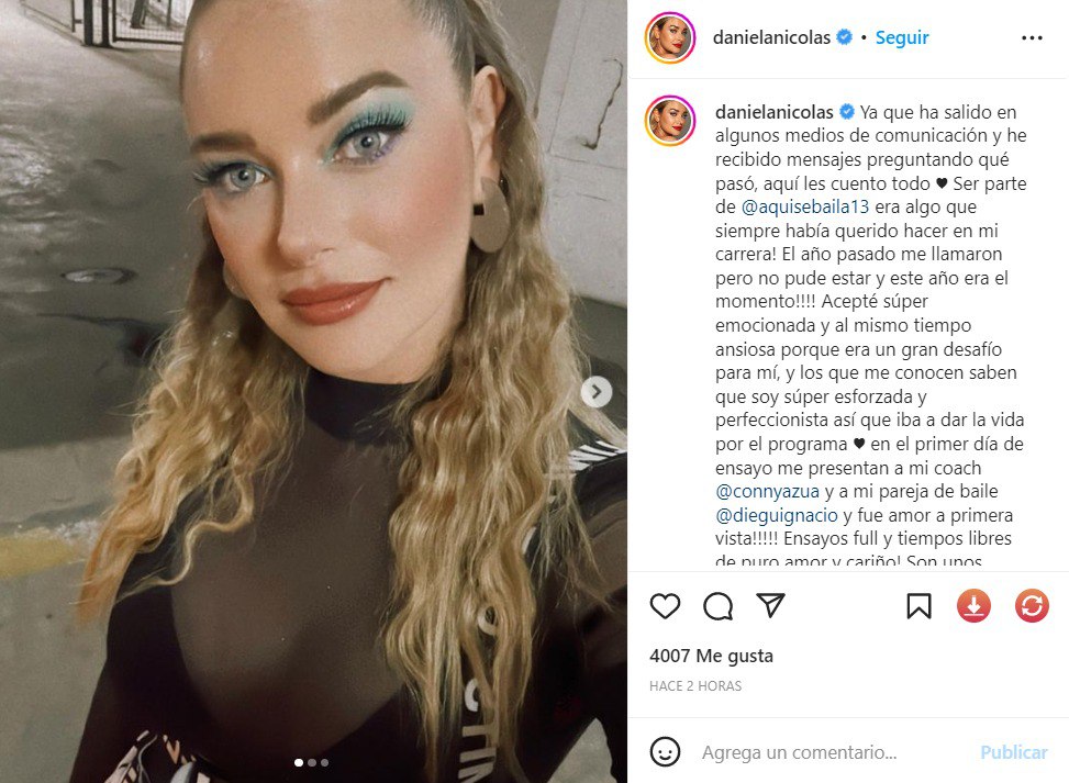 Instagram Daniela Nicolás