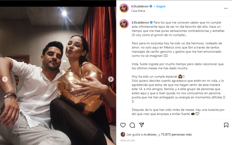 Instagram Kel Calderón