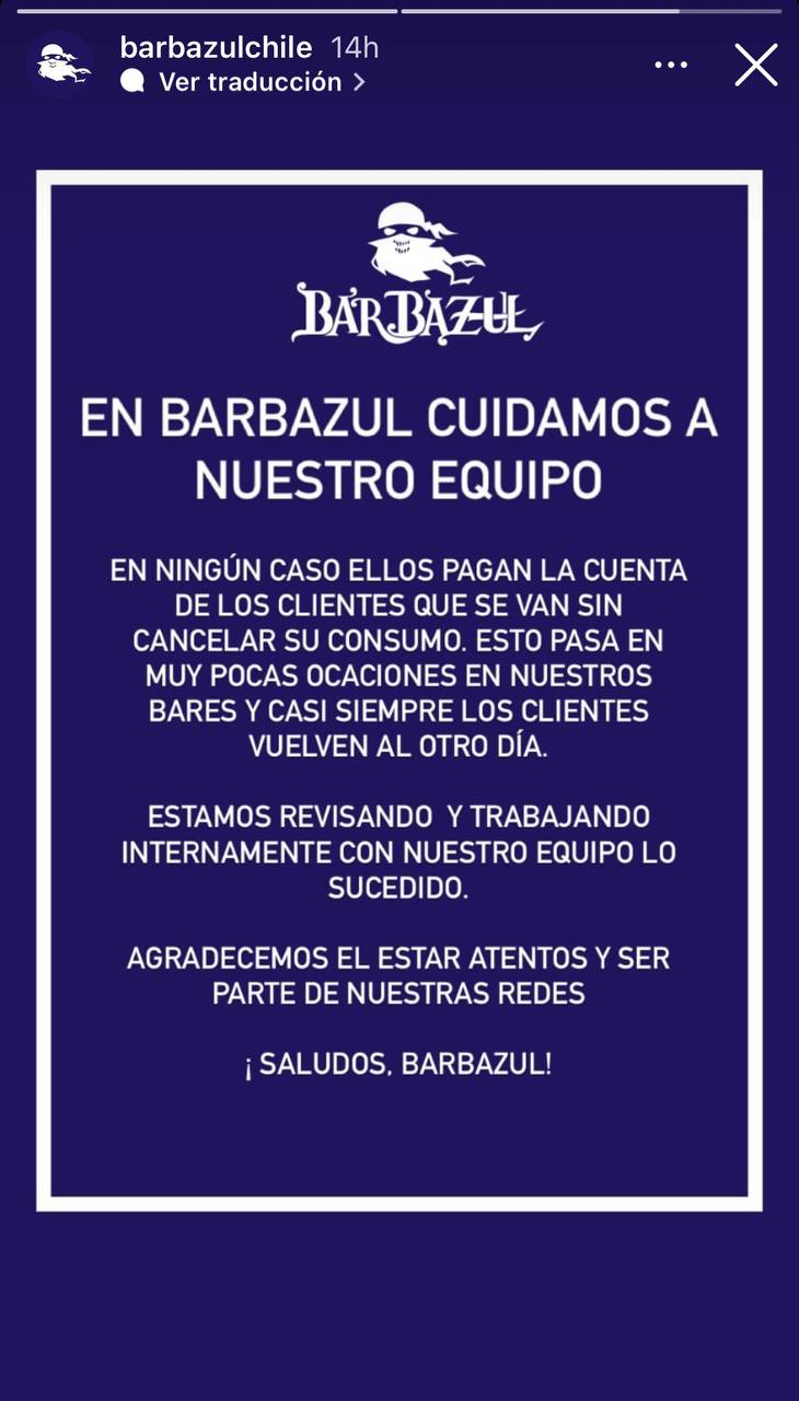 Barbazulchile Instagram