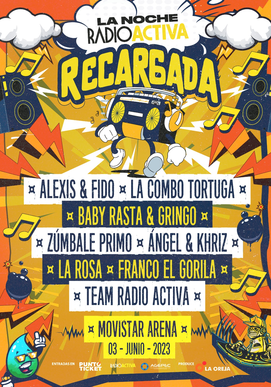 La Noche Radio Activa Recargada