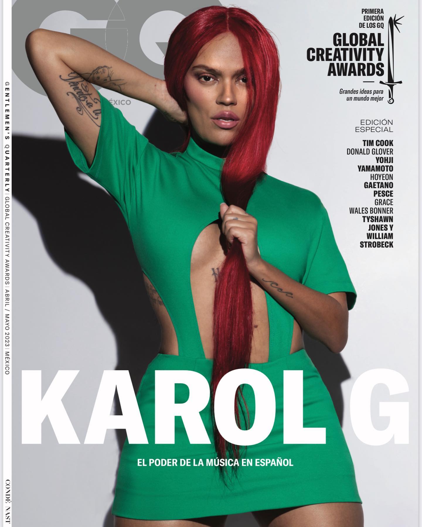 Portada de Karol G en GQ