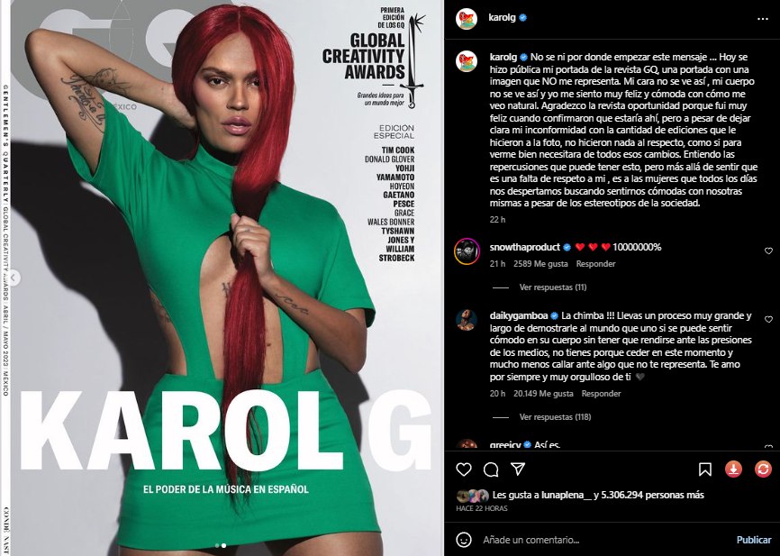 Publicación En @karolg